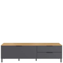 16x47x47 Lowboard mit zwei Schubladen & Klappe - Lurys I