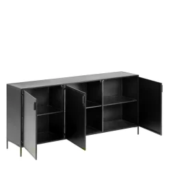 160x72x35 Metall Sideboard mit drei Türen - Magde