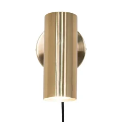 10x22x15 Metall Wandleuchte in Messing - Laganca