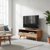 120x48x40 Midcentury TV Board aus Kernbuche - Junola