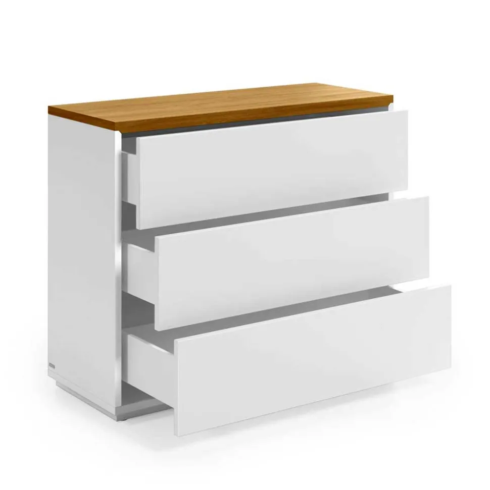 90x75x36 Moderne Kommode mit Push to open - Vintilias