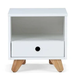 40x40x35 Nachtschrank mit Fach & Schublade - Kinfada