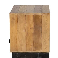 45x50x45 Nachttisch aus Recyclingholz - Dulcinus