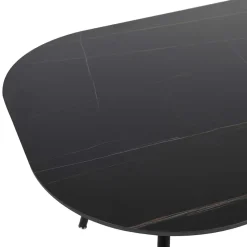 150x75x90 Ovaler Esstisch aus Sinterstein - Bostian