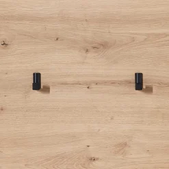 80x118x30 Paneel Garderobe in Wildeiche Optik - Kuetra