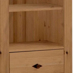 66x203x46 Regal in Kiefer Laugenfarben - Piatra