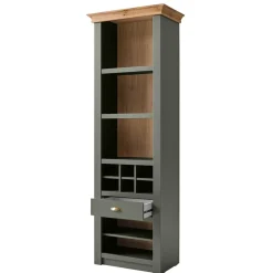 68x207x45 Regal mit Schublade & 11 Fächern - Eylan