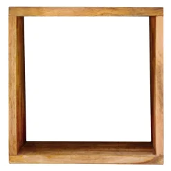 44x44x33 Regalwürfel aus Akazie Massivholz - Lindos