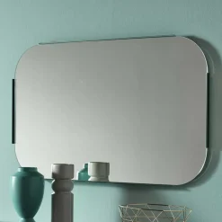 101x61x2 Retro Hängespiegel mit Glasrahmen - Bageria