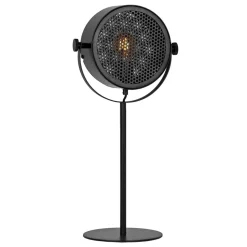 20x60x20 Retro Tischleuchte in Schwarz - Nadelles