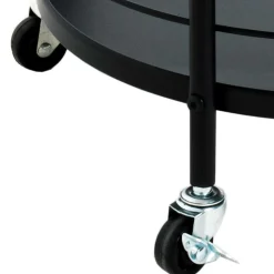 45x75x45 Runder Barwagen aus Metall - Stokes