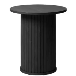 50x55x50 Runder Beistelltisch auf Säulengestell - Venutura