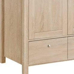 100x180x55 Schlafzimmerschrank mit Schubladen & Türen - Restania