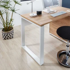 120x75x117 Schreibtisch mit Anbauregal - Situatica