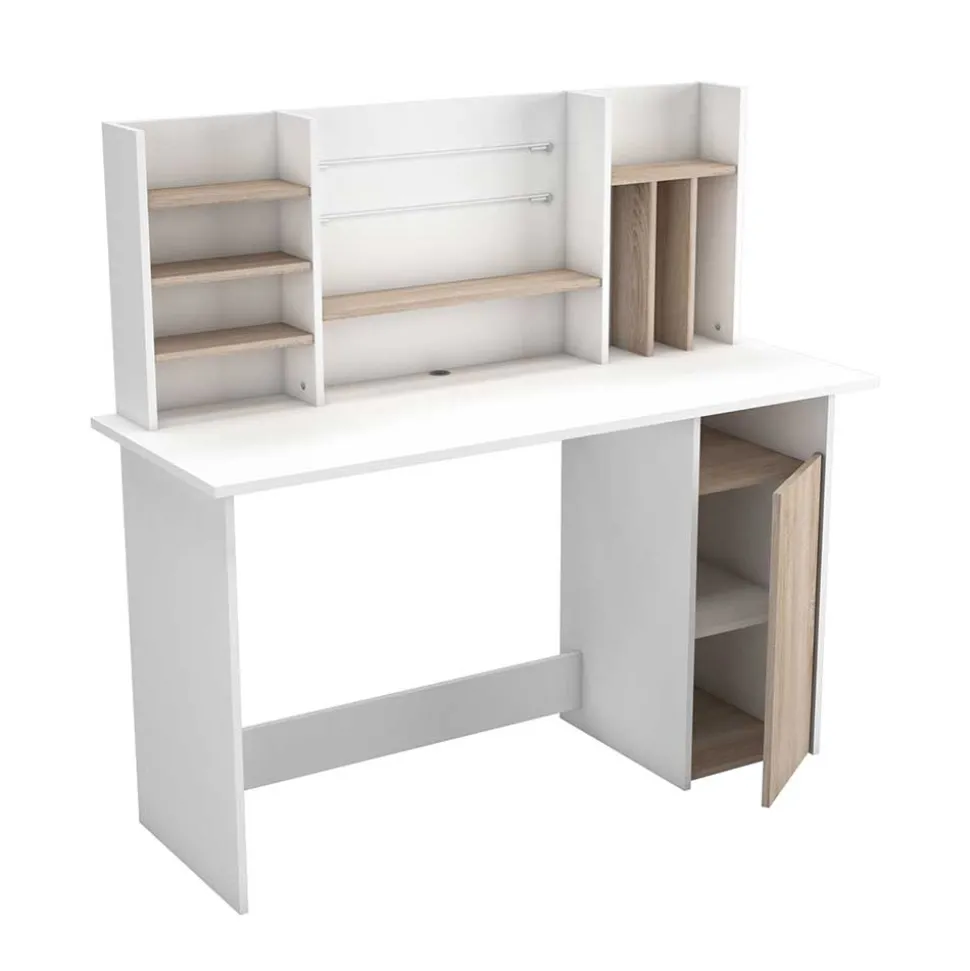 135x127x51 Schreibtisch mit hohem Aufsatz - Mariong