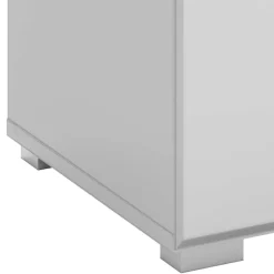 60x40x37 Schuhbank in Weiß Hochglanz - Sumatra