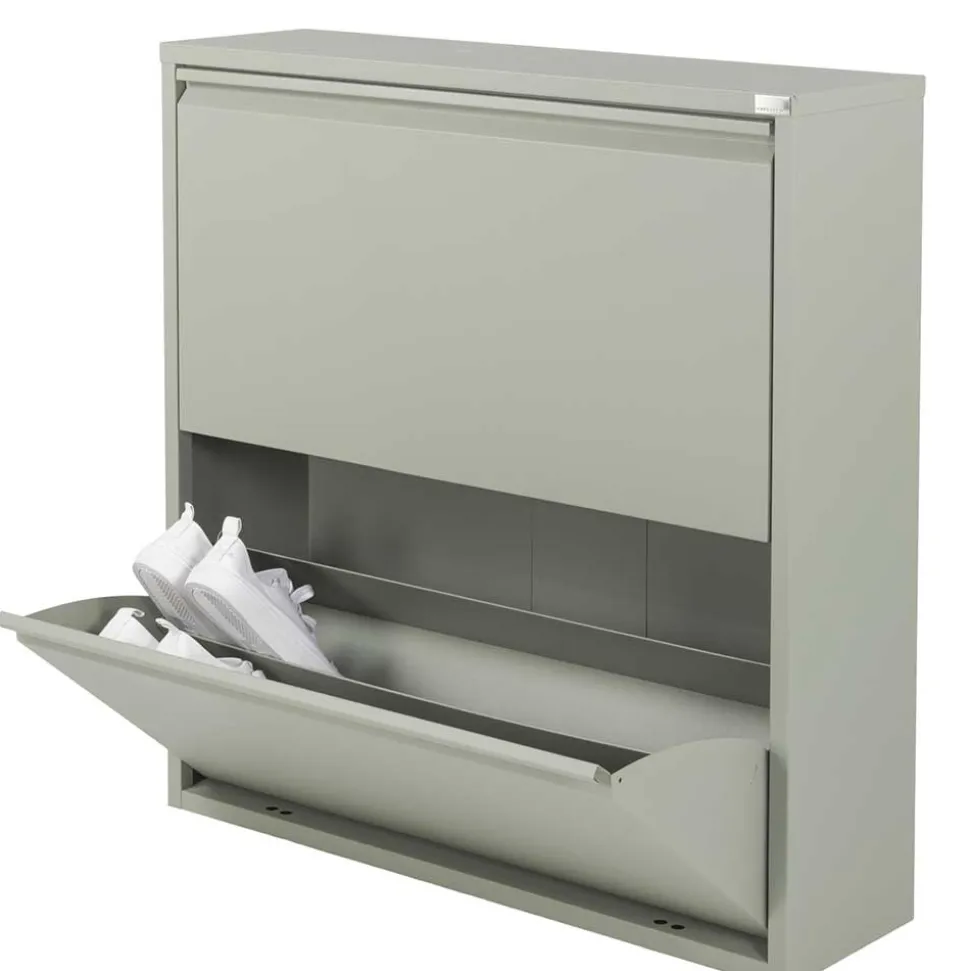 75x75x13 Schuhkipper aus Stahl in Graugrün - Laci