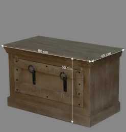 85x50x45 Schuhklapper im Shabby Chic Stil - Abid