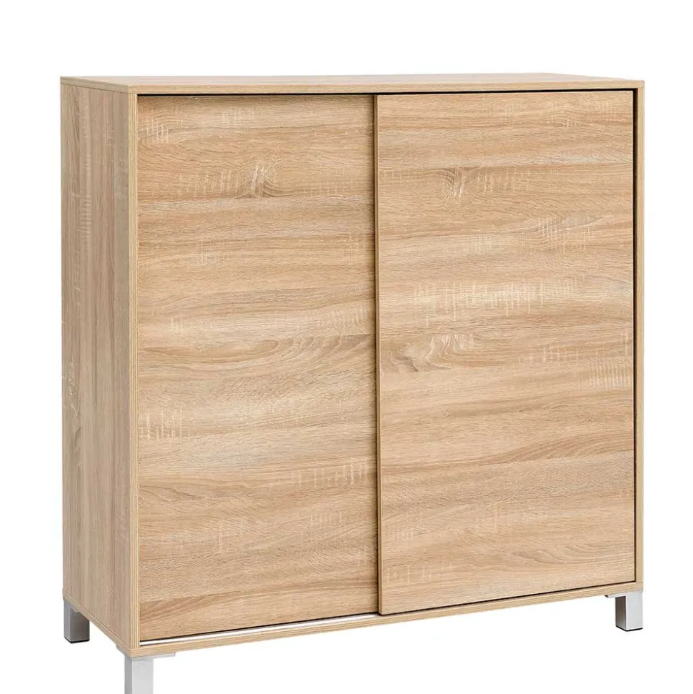 100x108x38 Schuhschrank mit Schiebetüren - Mavricara