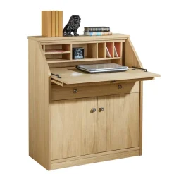 88x101x44 Sekretär mit Eiche Furnier - Bruce