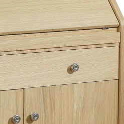 88x101x44 Sekretär mit Eiche Furnier - Bruce