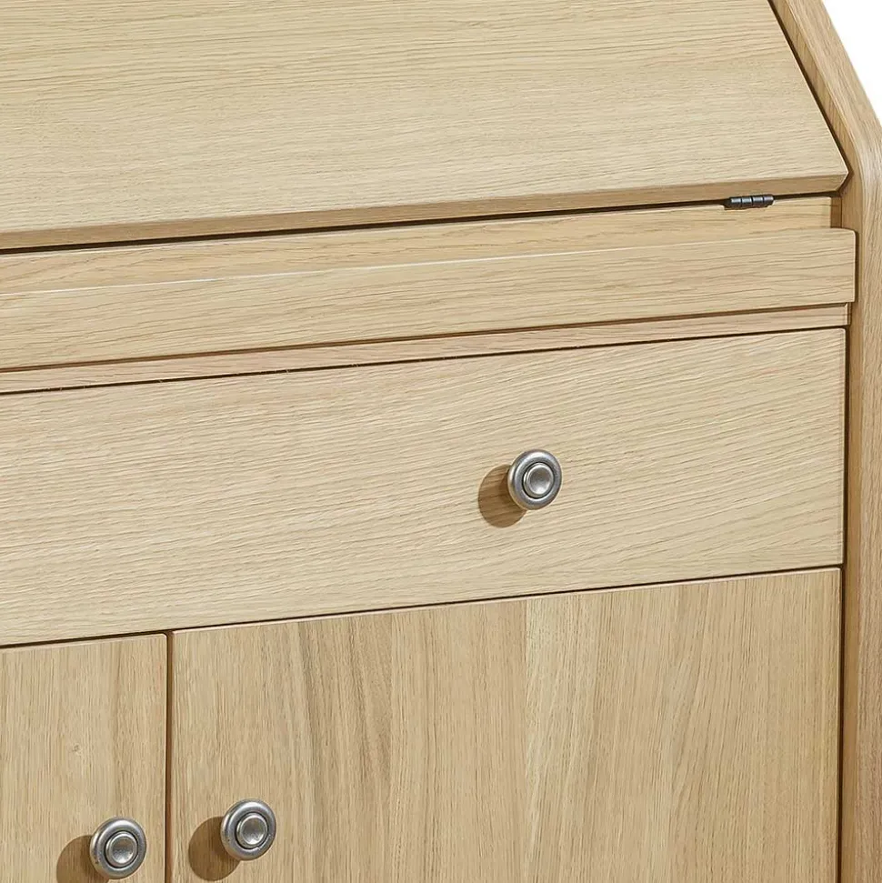 88x101x44 Sekretär mit Eiche Furnier - Bruce