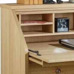 88x101x44 Sekretär mit Eiche Furnier - Bruce