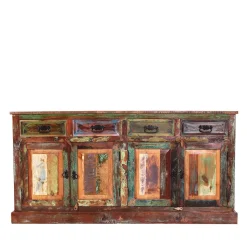 160x80x40 Shabby Chic Sideboard auf Sockel - Jamaica