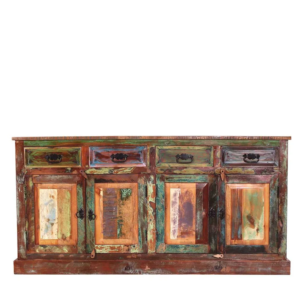 160x80x40 Shabby Chic Sideboard auf Sockel - Jamaica