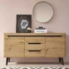 160x83x40 Sideboard im Skandi Chic modern - Olcian