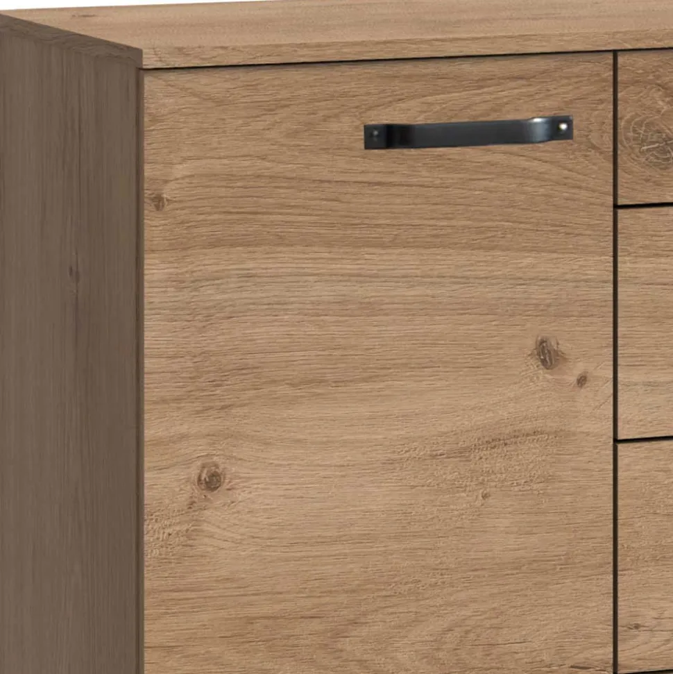 162x102x41 Sideboard mit 5 Schubladen & 2 Türen - Casai