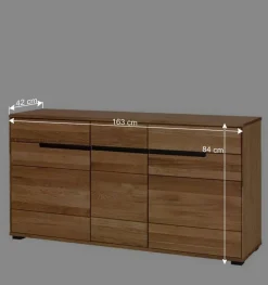 163x84x42 Sideboard mit Griffmulden - Sennya