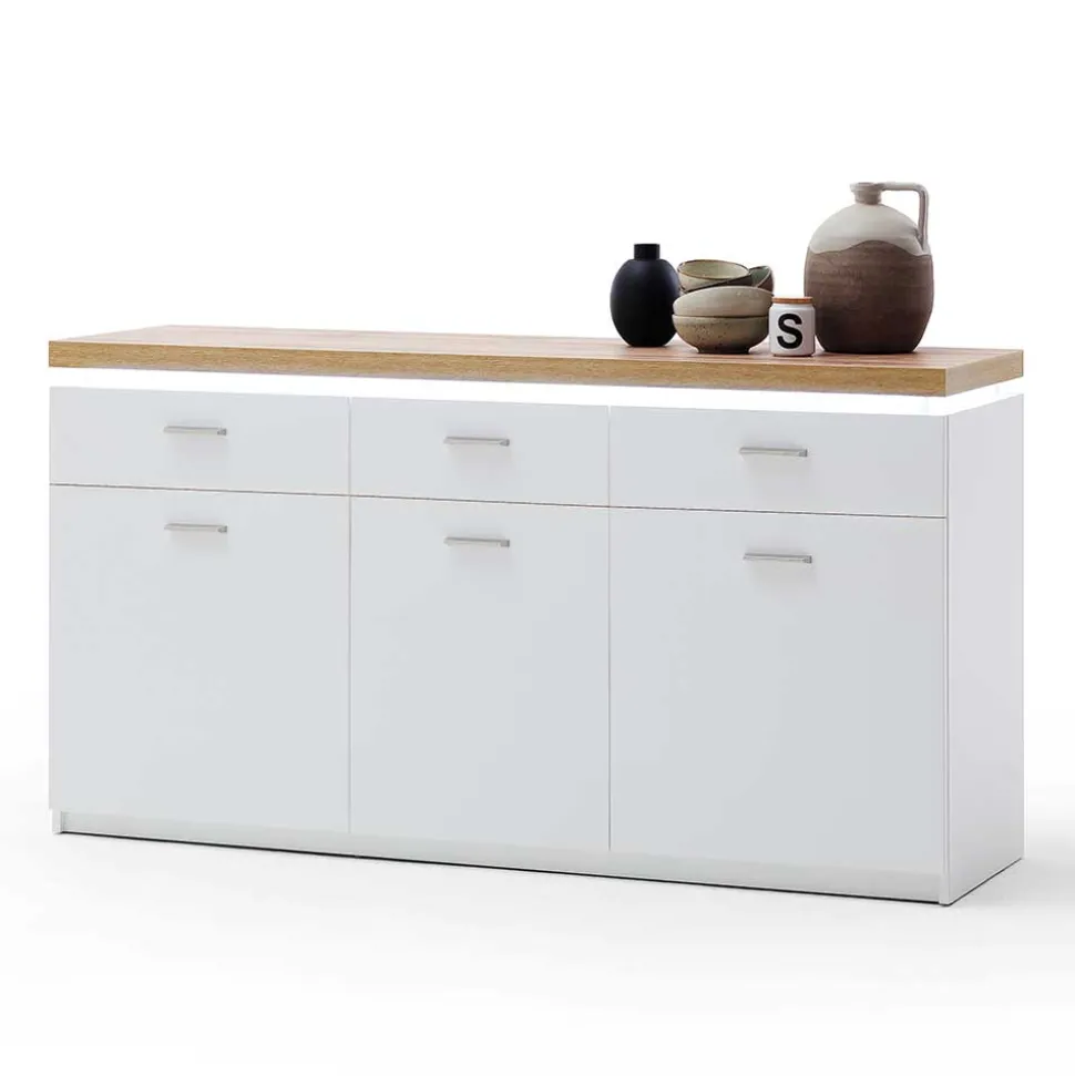 156x83x44 Sideboard mit LED Licht - Caldri
