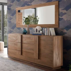 181x90x44 Sideboard mit sechs Schubladen & Tür - Basento