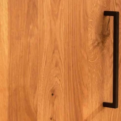 97x125x45 Skandi Highboard aus Wildeiche - Kerfa