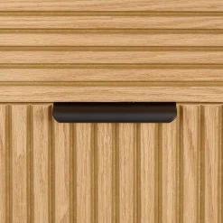 80x113x40 Skandi Hochkommode in Eiche - Piassona