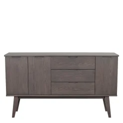 150x85x40 Skandi Sideboard in Eiche Dunkelbraun - Lomarios