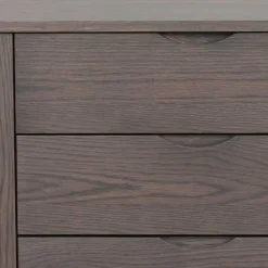 150x85x40 Skandi Sideboard in Eiche Dunkelbraun - Lomarios