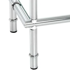 50x75x25 Telefontisch mit zwei Glasplatten - Vasilio