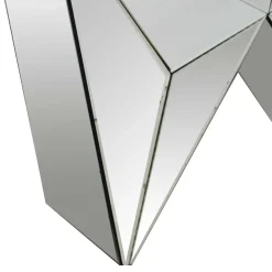 120x81x36 Tischkonsole aus Spiegelglas - Aknita