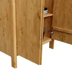 65x192x34 2-türiger Dielenschrank aus Kiefer - Etvina