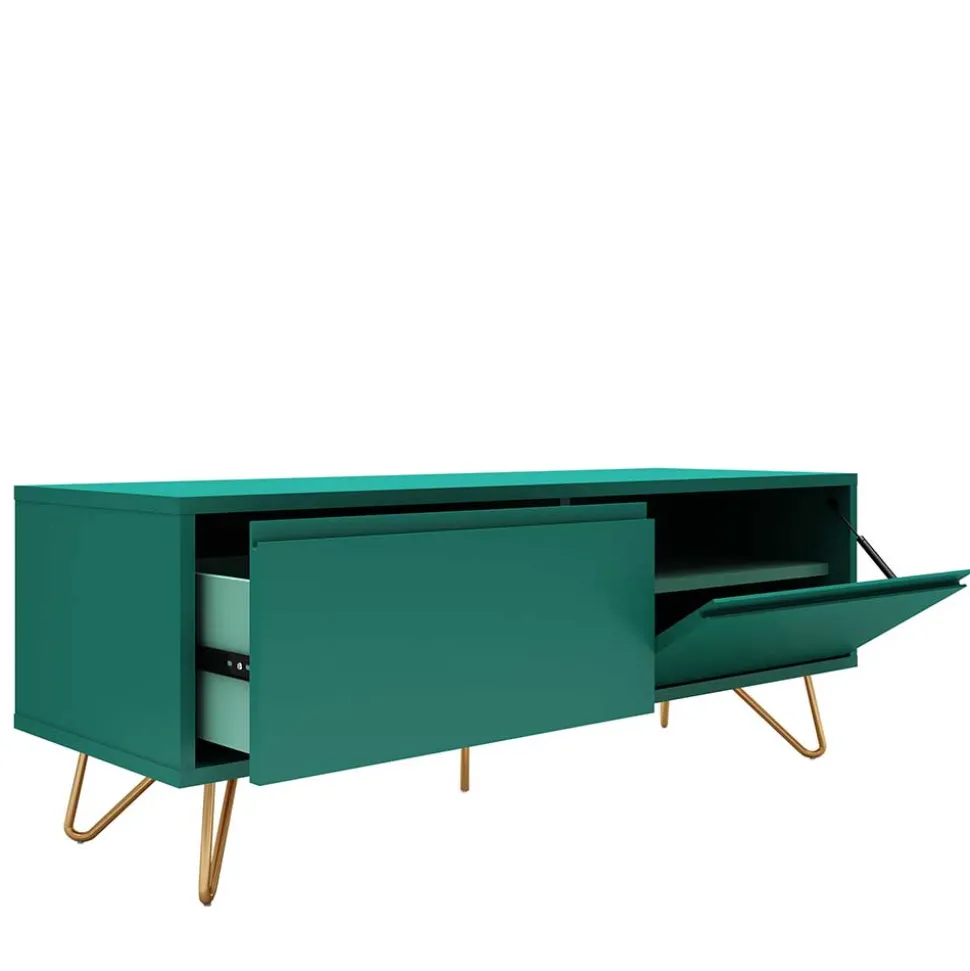 120x45x40 TV Board in Grün lackiert - Ricriava