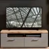 140x51x47 TV Element in Grau & Eiche - Fraguca
