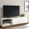 188x46x40 TV Lowboard mit 2 Klappen - Myrda