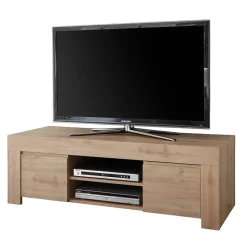 138x44x42 TV Unterschrank in Eichefarben - Karika