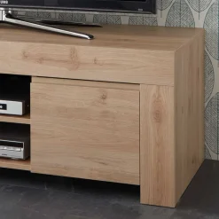 138x44x42 TV Unterschrank in Eichefarben - Karika