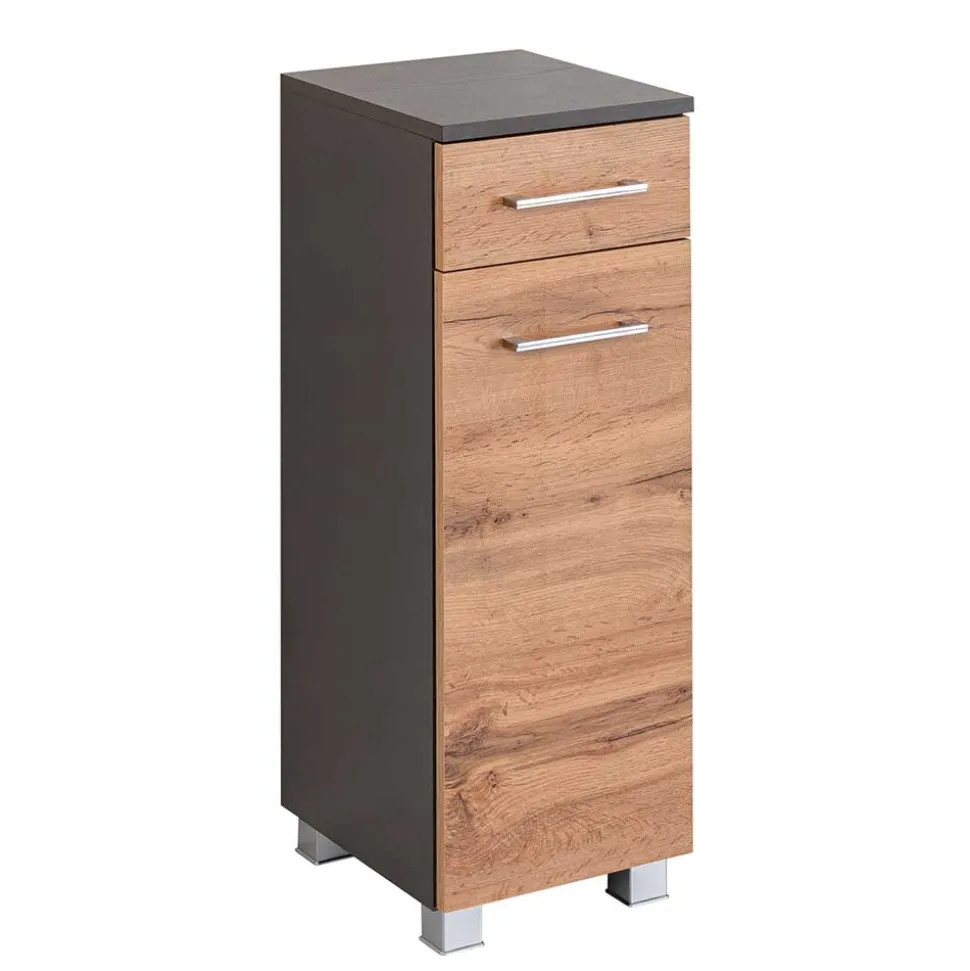 30x84x35 Unterschrank fürs Bad mit Schublade - Ishes