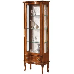 31x175x60 Vitrinenschrank im Italienischem Stil - Venerdina