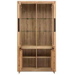 108x199,5x40 Vitrinenschrank 4-türig - Nelenia