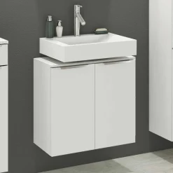 60x55x35 Waschbeckenschrank für Stand- & Wandmontage - Livendas
